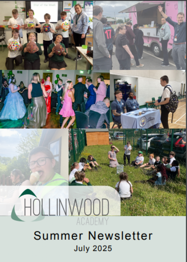 Hollinwood Academy Summer Newsletter - July 2025